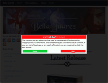 Tablet Screenshot of bellajuarez.com
